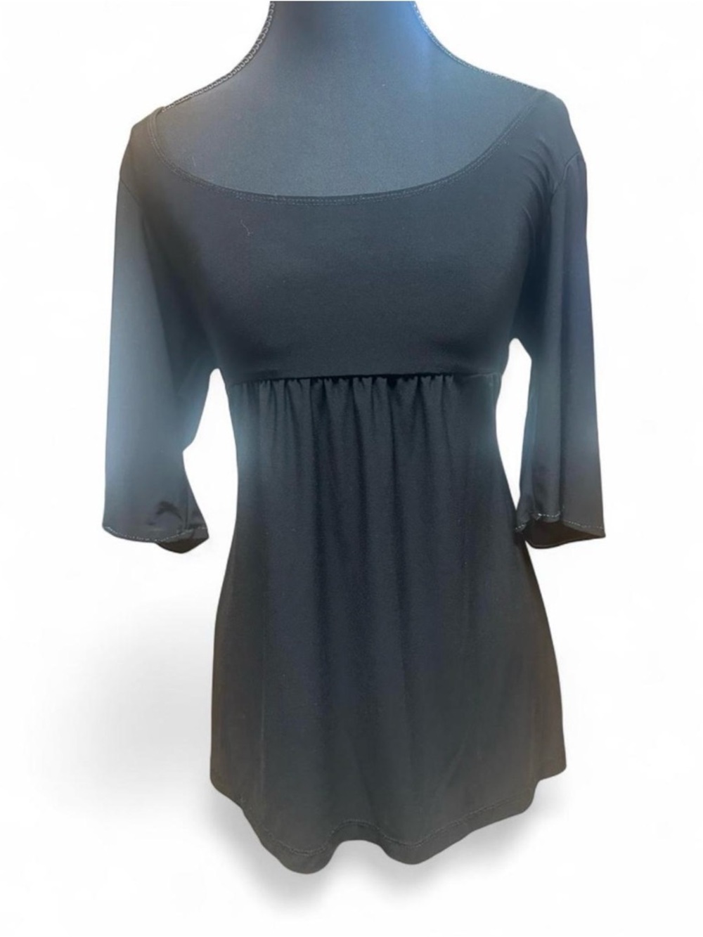 Y2K black babydoll wrap top 🖤 soft goth coquette balletcore tie back fairy top